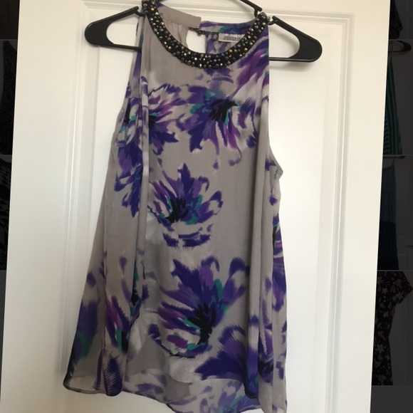 Jeweled collar blouse - Picture 1 of 1